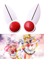 Accessoire de cosplay Comme Small Lady De Sailor Moon blanc Déguisements Halloween