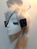 Accessoire de cosplay Sinon de Sword Art Online noir Déguisements Halloween