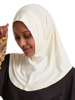 Accessoire de foulard de couleur unie pour femmes Hijab Casual