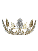 Accessoire de mariage de casque rétro couronne chapeaux cristal strass cheveux accessoires pour mariée