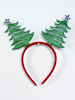 Accessoire de Noël Green Santa Tree Polyester Fiber Headwear Christmas Vacons Accessoire