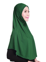 Accessoire Femme Hijab Solid Color Scarf