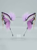 Accessoire Lolita Violettes Oreilles de Chat Gothique Chic Coiffure Fibre De Polyester Divers