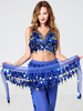 Accessoires 2021 Costume De Danse Du Ventre Pailletées Cloutées En Polyester Femmes Déguisements Halloween