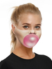 Accessoires Costume Masque Blow Bubbles 3D Print Déguisements Halloween
