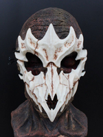 Accessoires dHalloween Couverture de visage de dent de dragon Costume de Cosplay