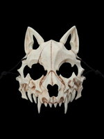 Accessoires dhalloween couverture de visage de dent de loup-garou Costume de Cosplay