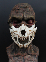 Accessoires dHalloween Couverture de visage de dent de tigre Costume de Cosplay