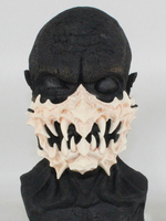 Accessoires dHalloween Couverture de visage de dent de tortue noire Costume de Cosplay