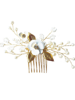 Accessoires de cheveux de coiffe en métal de peigne de cheveux daccessoires de coiffe de mariage pour la mariée