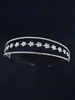 Accessoires de cheveux de diamant dalliage de ruban de casque de mariage pour la mariée