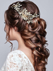 Accessoires de cheveux de mariée de mariage