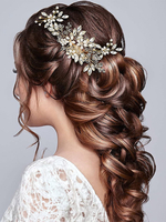 Accessoires de cheveux de mariée de mariage