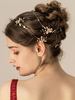 Accessoires de cheveux de mariée en métal