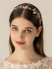 Accessoires de cheveux de mariée en métal