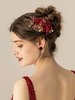 Accessoires de cheveux de mariée en métal