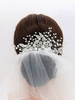 Accessoires de cheveux de mariée en métal