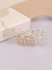 Accessoires de cheveux de mariée en métal