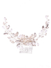 Accessoires de cheveux de mariée en métal