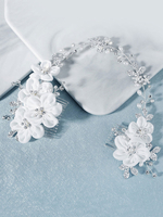Accessoires de cheveux de mariée en métal