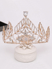 Accessoires de cheveux de mariée en métal diadème de coiffure