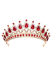 Accessoires de cheveux de mariée en métal diadème de coiffure