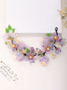 Accessoires de cheveux de mariée guirlande acrylique