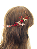 Accessoires de cheveux de mariée plaqués de mariage