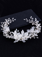 Accessoires de cheveux de perle de coiffures de mariage pour la mariée