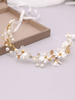 Accessoires de cheveux de strass en métal de chapellerie de mariage en strass pour la mariée