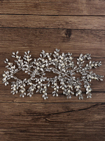 Accessoires de cheveux en cristal de coiffure de mariage de coiffes pour la mariée