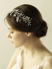 Accessoires de cheveux en métal accessoire de coiffe de mariage pour la mariée
