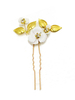 Accessoires de cheveux en métal accessoire de coiffe de mariage pour la mariée