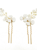 Accessoires de cheveux en métal accessoire de coiffe de mariage pour la mariée