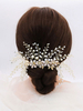 Accessoires de cheveux en métal dépingle à cheveux de mariage de casque pour la mariée