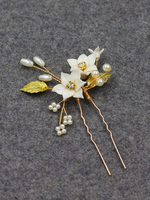 Accessoires de cheveux en métal de casque de mariage pour la mariée