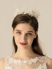 Accessoires de cheveux en métal de coiffe accessoire de coiffe de mariage pour la mariée