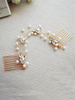 Accessoires de cheveux en métal de coiffe accessoire de coiffe de mariage pour la mariée
