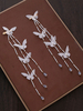 Accessoires de cheveux en métal de coiffure de mariage de casque pour la mariée
