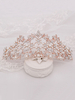 Accessoires de cheveux en métal de diadème pour mariage