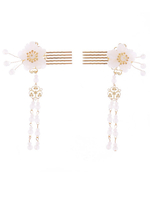 Accessoires de cheveux en métal de fleur de coiffe de peigne de chapeaux de mariage pour la mariée