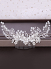 Accessoires de cheveux en métal de peigne de coiffe de mariage pour la mariée