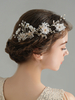 Accessoires de cheveux en métal de peigne de mariage