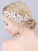 Accessoires de cheveux en métal peigne coiffes de mariage pour la mariée