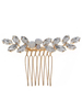 Accessoires de cheveux en métal peigne de mariée