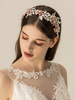 Accessoires de cheveux en métal pour la mariée