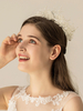 Accessoires de cheveux en métal pour la mariée