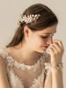 Accessoires de cheveux en métal pour la mariée