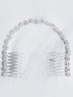 Accessoires de cheveux en métal pour peigne