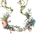 Accessoires de cheveux en plastique de fleur de coiffe de mariage en plastique pour la mariée